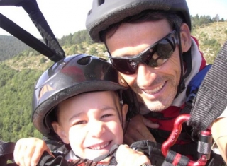  Parapenle infantil en el lole 